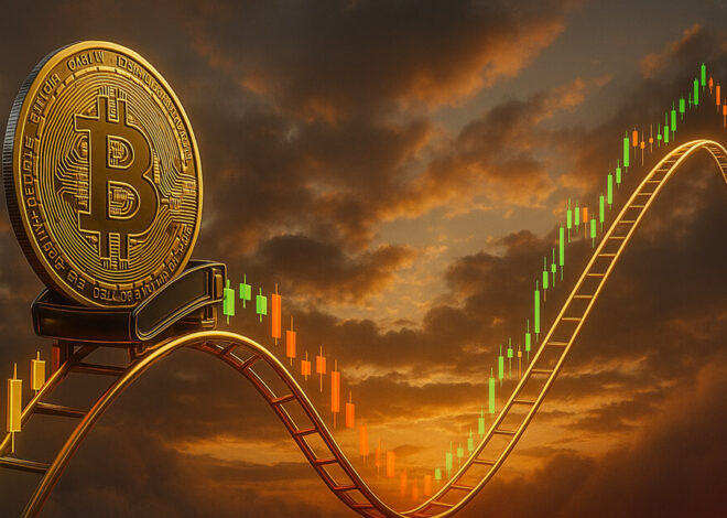 Bitcoin short term realized volatility drops to 16% after early April spike