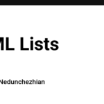 HTML Lists - DEV Community