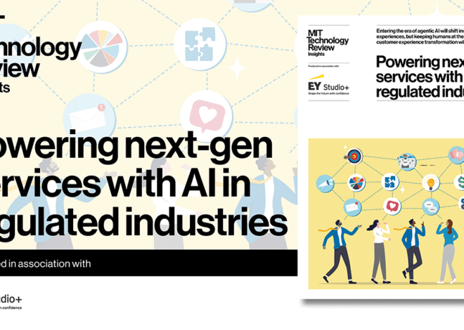 Powering next-gen services with AI in regulated industries 