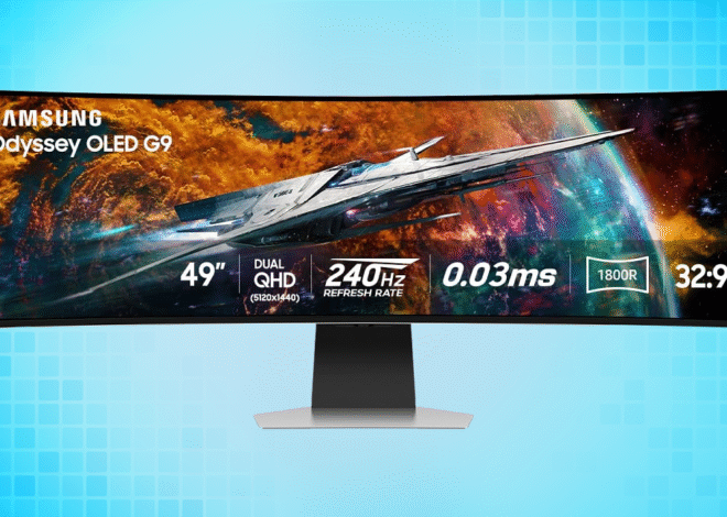 The enormous 49-inch Samsung Odyssey OLED G9 is under $1K again