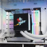 Thermaltake’s new AIO liquid cooler features a 3.95-inch LCD display and swappable reverse-blade fans