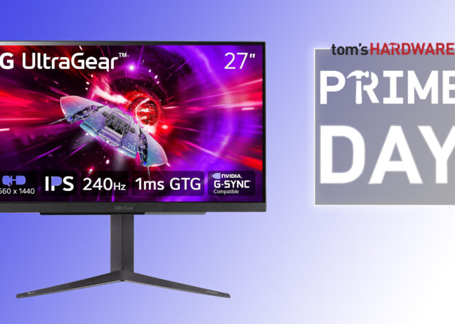 LG’s fast gaming monitors up to 40% off — 27-inch 240 Hz for $299, 32-inch 180 Hz at $199 during Prime Day
