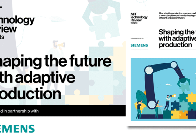 Shaping the future with adaptive production