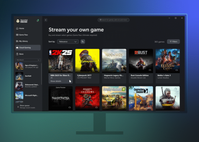 Xbox’s ‘Stream your own game’ feature now extends to PC