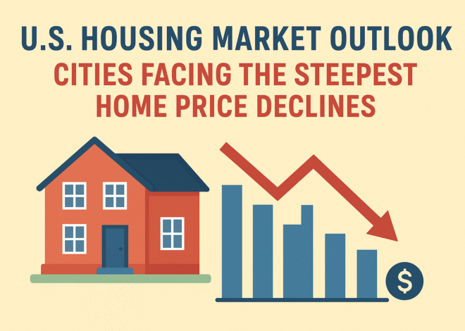 Top U.S. Cities Facing Home Price Declines in 2025