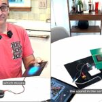 Teacher uses cheap laser and solar panel to transmit wireless sound — iPad powers home project that was inspired by solar panel making noise when attached to speaker
