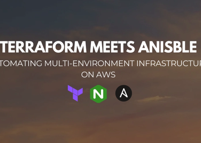 Terraform Meets Ansible: Automating Multi-Environment Infrastructure on AWS