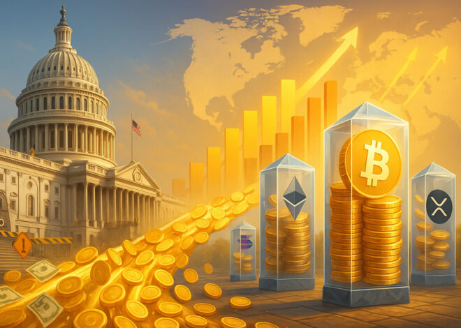 US shutdown and weak jobs data drive record $6B crypto inflows