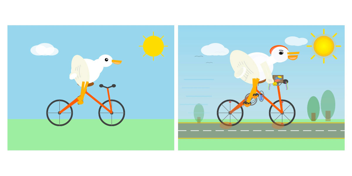 Agentic Pelican on a Bicycle