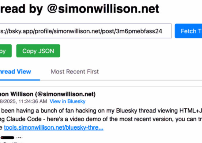 Bluesky Thread Viewer thread by @simonwillison.net
