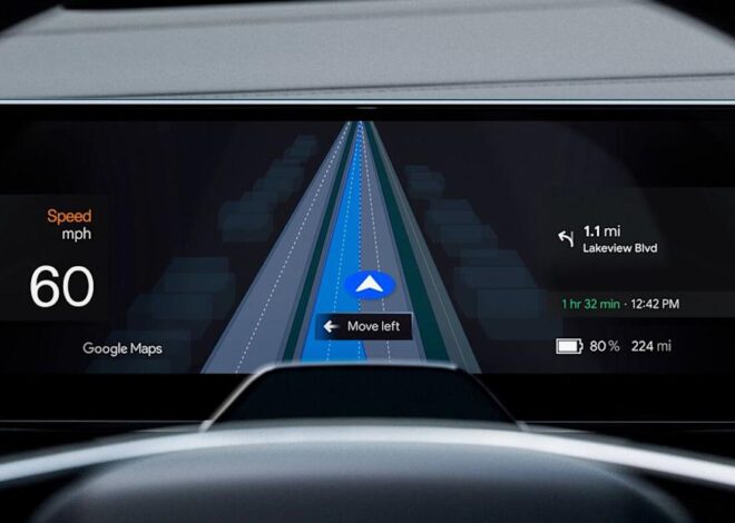 Google Maps is adding live lane guidance for the Polestar 4