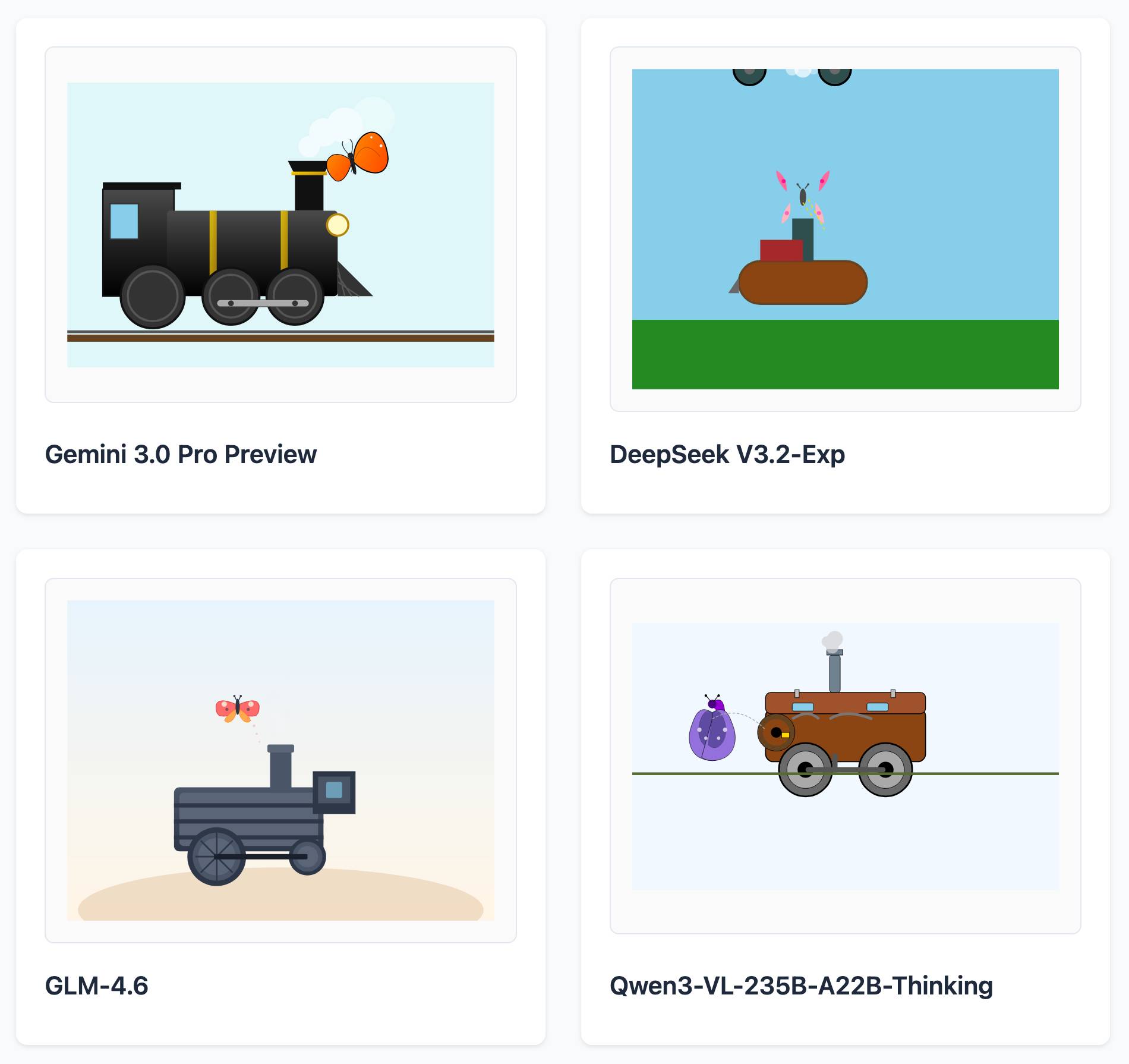 LLM SVG Generation Benchmark