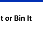Pin It or Bin It