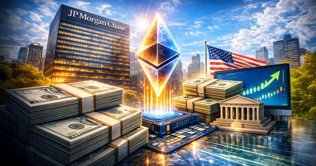 JP Morgan bets on Ethereum for its MONY fund