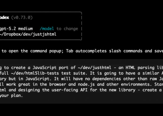 I ported JustHTML from Python to JavaScript with Codex CLI and GPT-5.2 in 4.5 hours