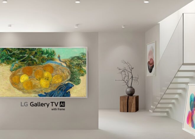 LG’s new Gallery TV, designed for displaying art, will be at CES 2026