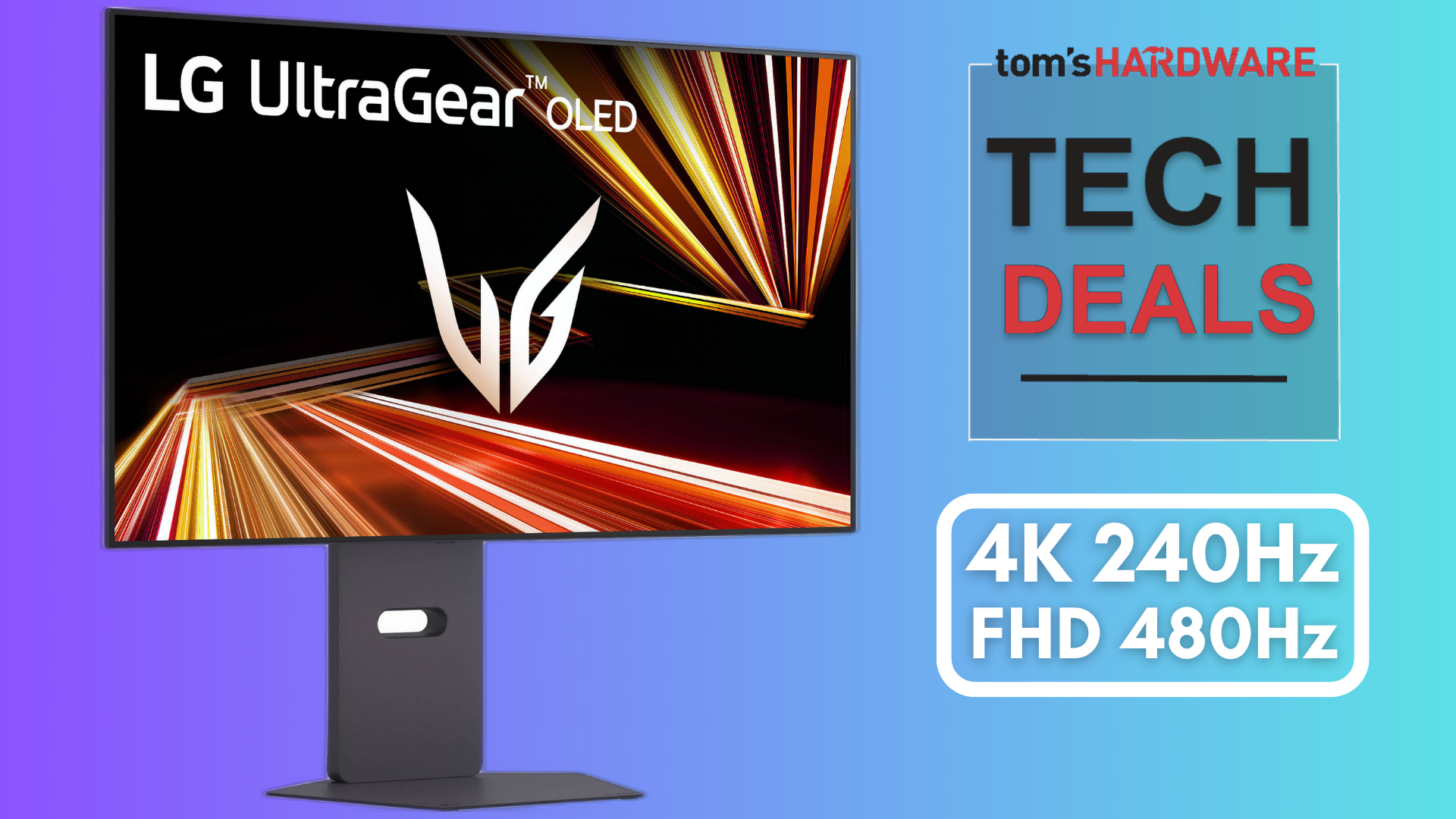 LG’s dual-mode 4K 240Hz / 1080p 480Hz OLED gaming monitor is 42% off — premium flagship panel with HDR1300 drops to its lowest-ever price