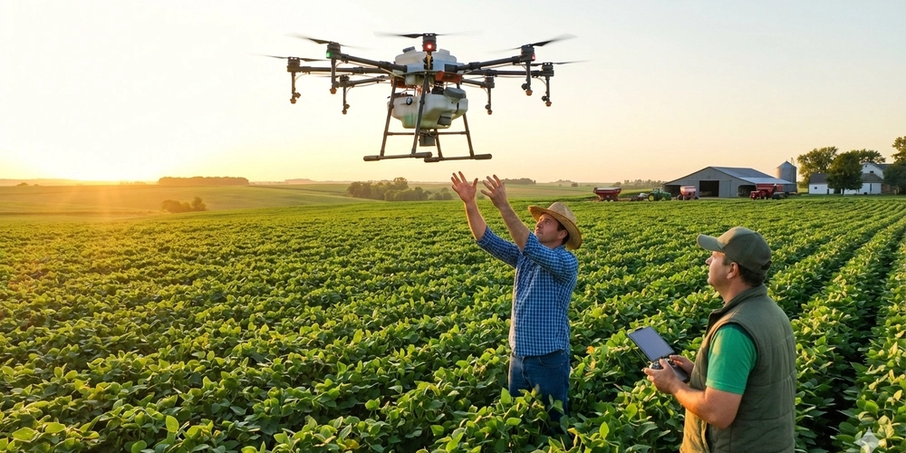 AI Powered Drone Networks: Revolutionizing Early Crop Disease Detection in Smallholder Farms