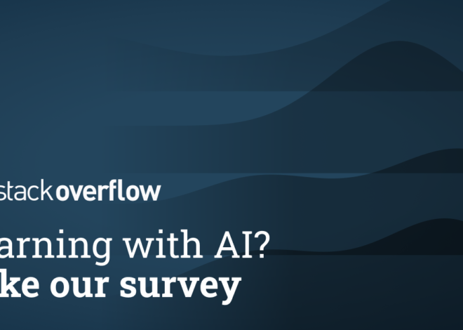 Are you learning with AI? We want to know about it!