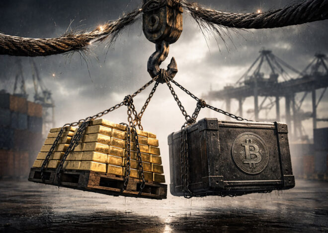 Bitcoin is bleeding against gold’s record breakout but a “power law” slip hints at a $324k price snapback