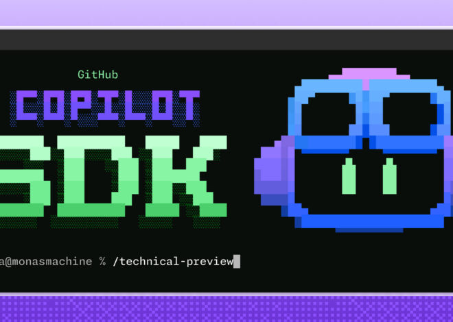 Build an agent into any app with the GitHub Copilot SDK