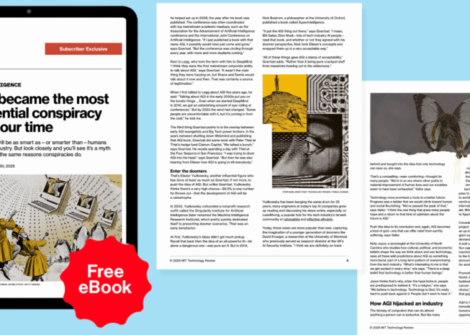 Exclusive eBook: How AGI Became a Consequential Conspiracy Theory