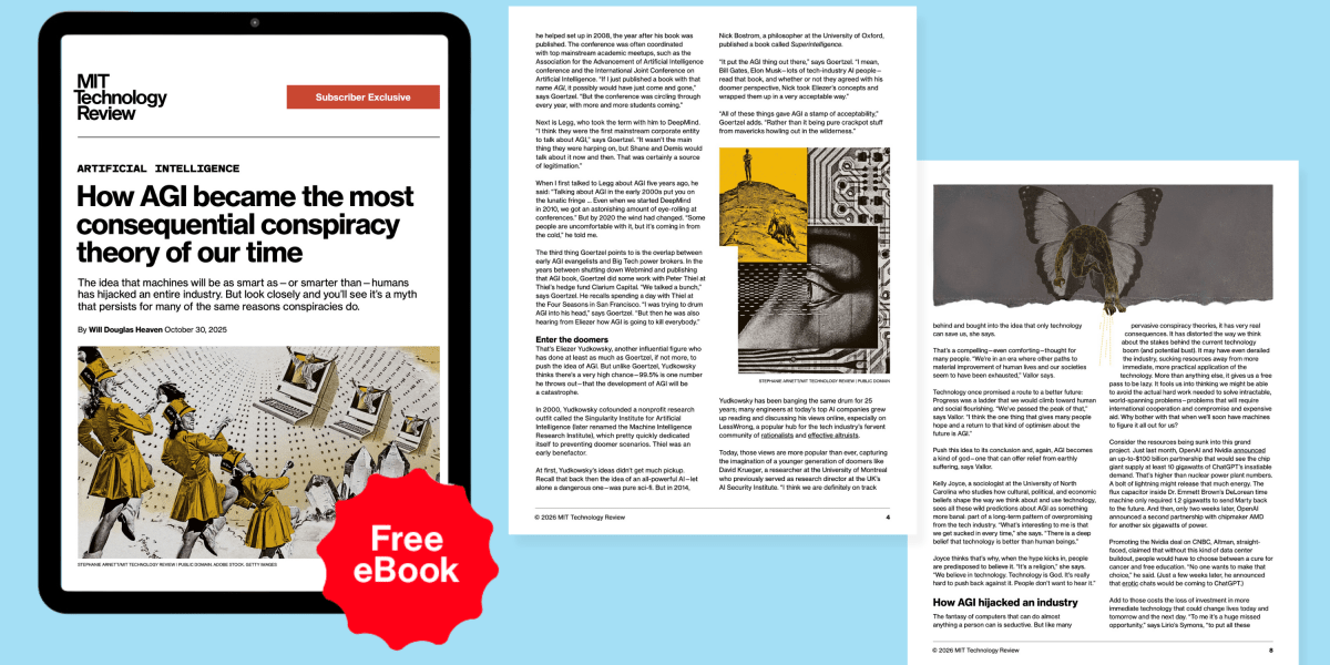 Exclusive eBook: How AGI Became a Consequential Conspiracy Theory