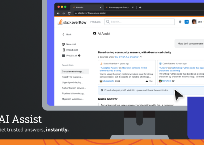 Introducing Stack Overflow AI Assist—a tool for the modern developer