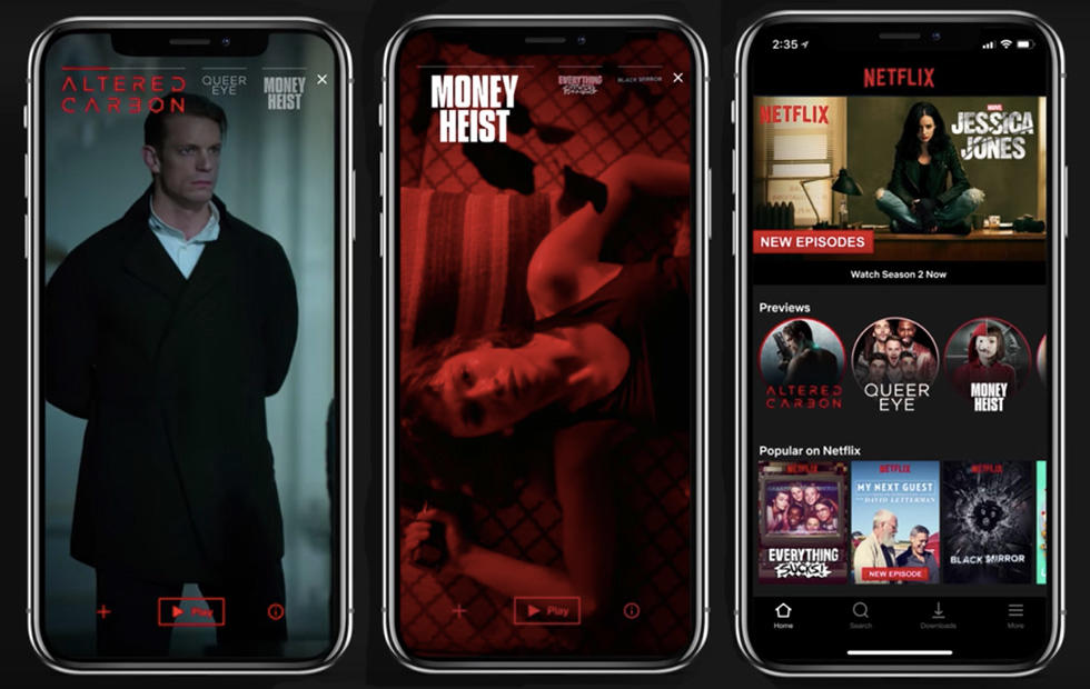 Netflix mobile app redesign will offer ‘deeper integration’ of vertical video