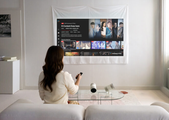 Samsung’s top portable projector just got a bright refresh