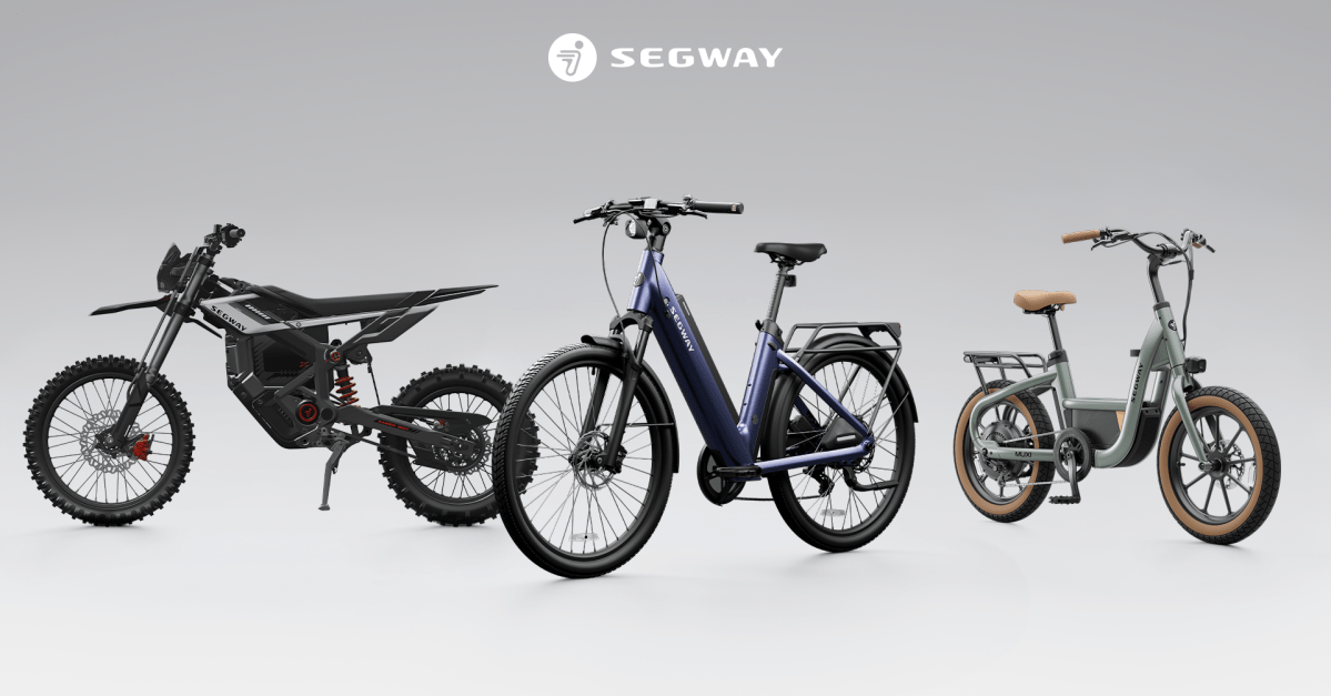 Segway’s new e-bikes are impressively high-tech and delightfully low-cost