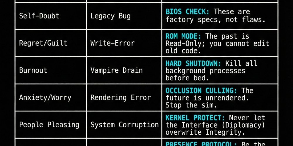 Burnout is just “Thermal Throttling”: A Debugging Guide for Engineers