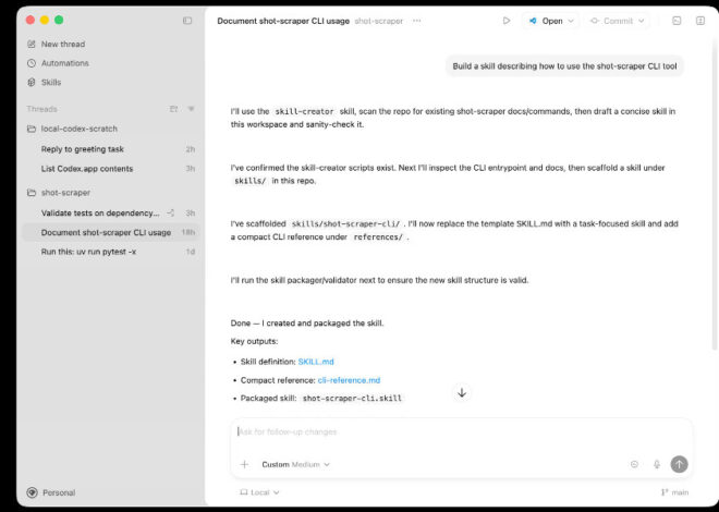 Introducing the Codex app